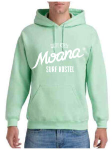 Sudadera colores pastel con Capucha Logo Moana Camps